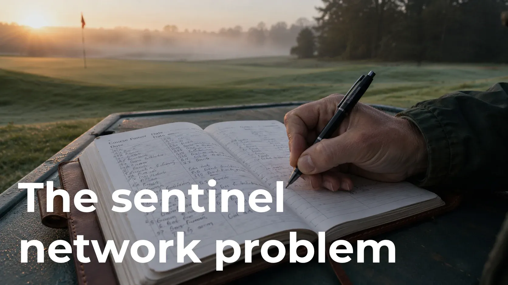 The Sentinel Network Problem